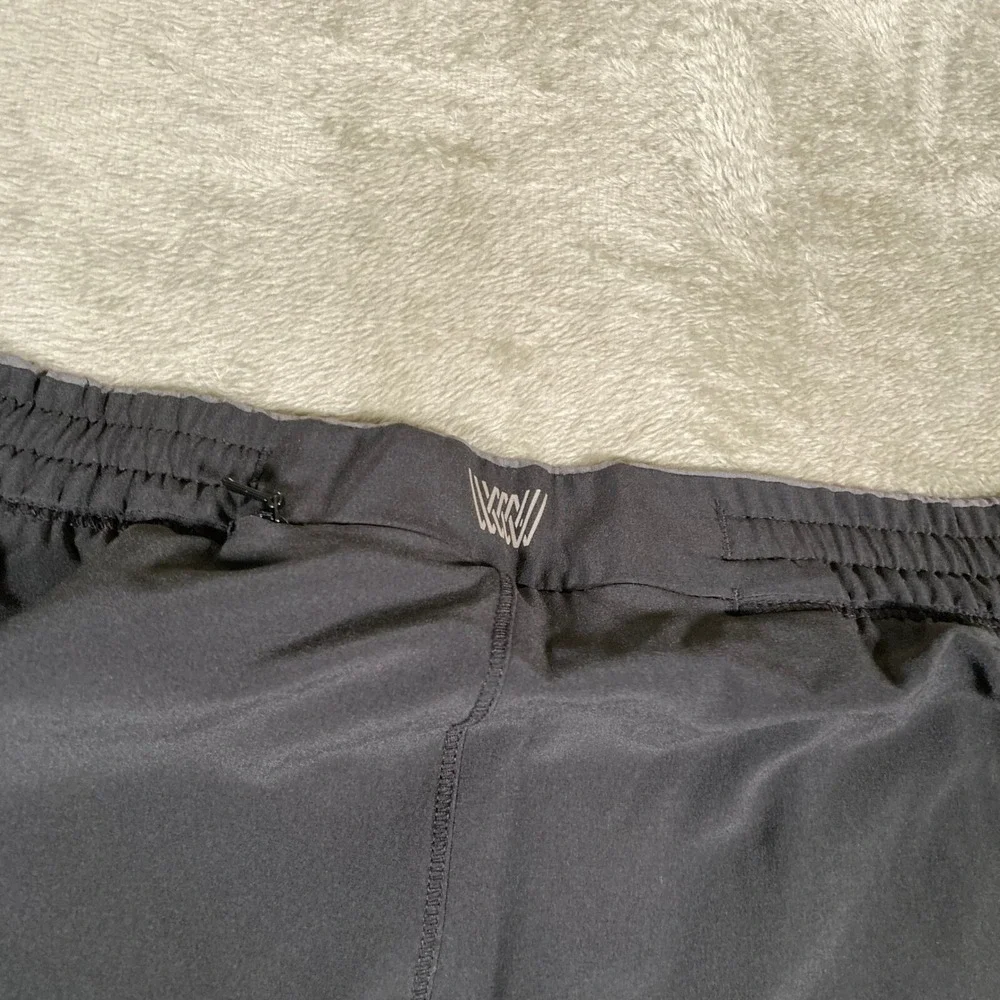 Mack Weldon Shorts Stealth Mens XL Black Polyester Spandex Active‎ Gym Running